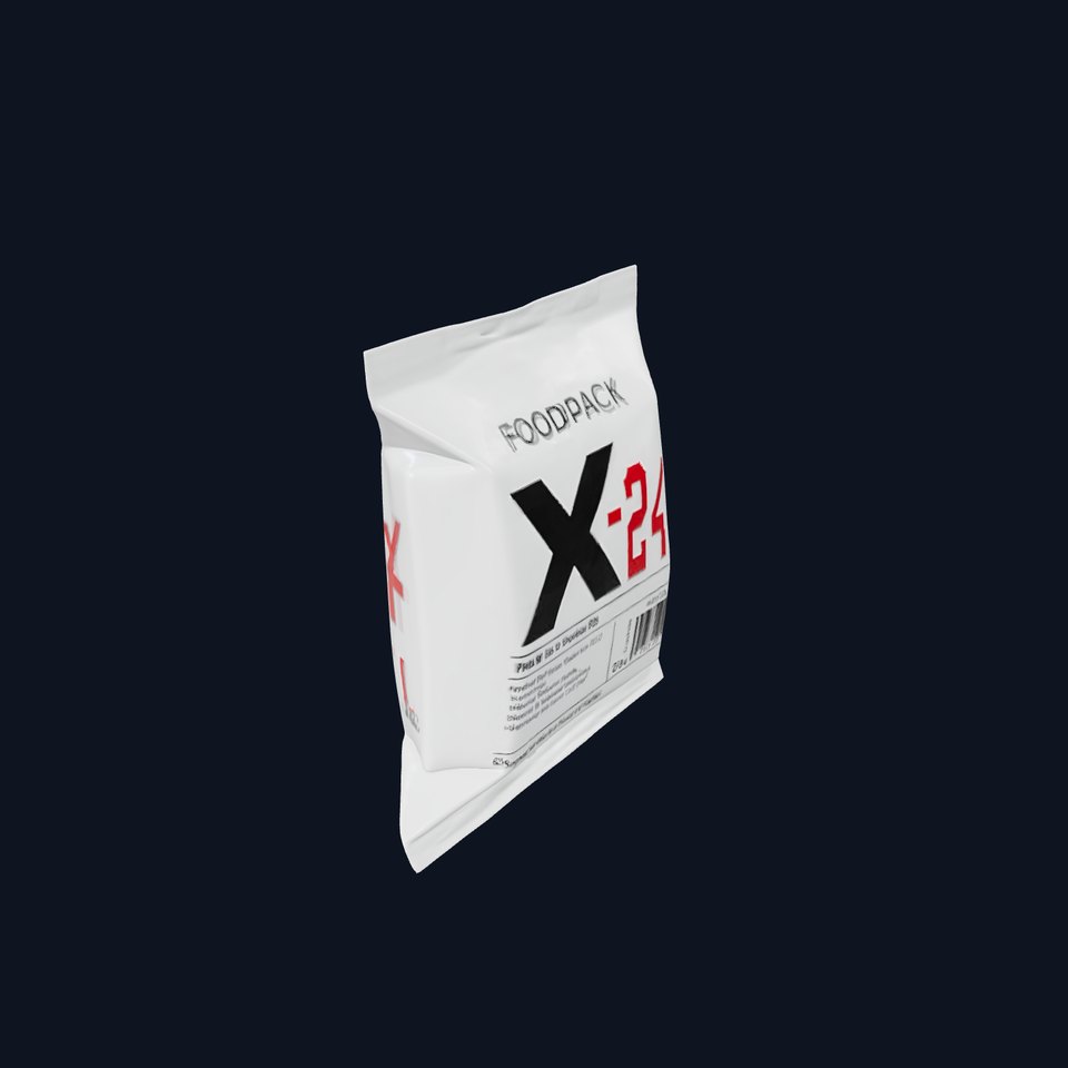 Snack Food Packaging Model Pack